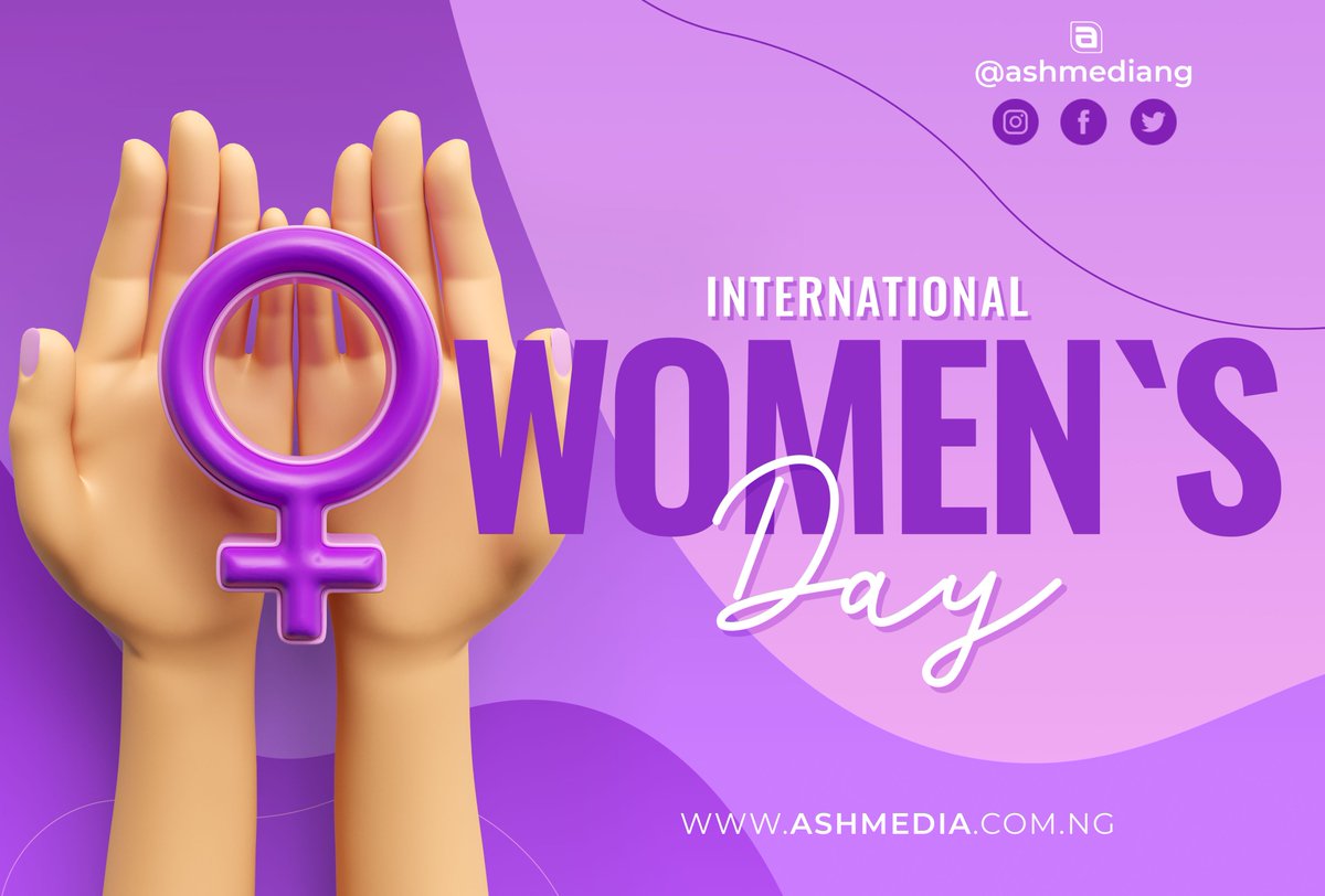 AshMediaNg's tweet photo. Happy International Women's Day https://t.co/Llglm2kF94