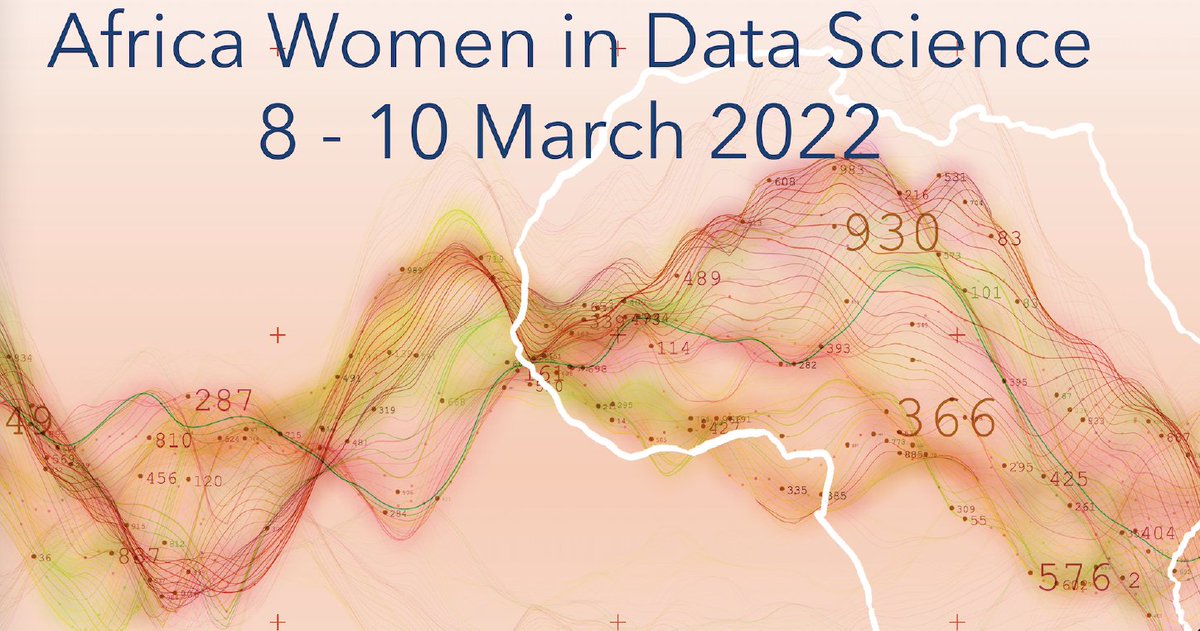 DARABigData's tweet photo. A new livestream is available for the afternoon session of our Africa #WomeninDataScience event! We're streaming from now until around 2.30pm SAST, at which point we will pause &amp; then resume a new stream at 3pm SAST.

Livestream link for current session; https://t.co/42uW40iZEu https://t.co/KoYoUKZpyl