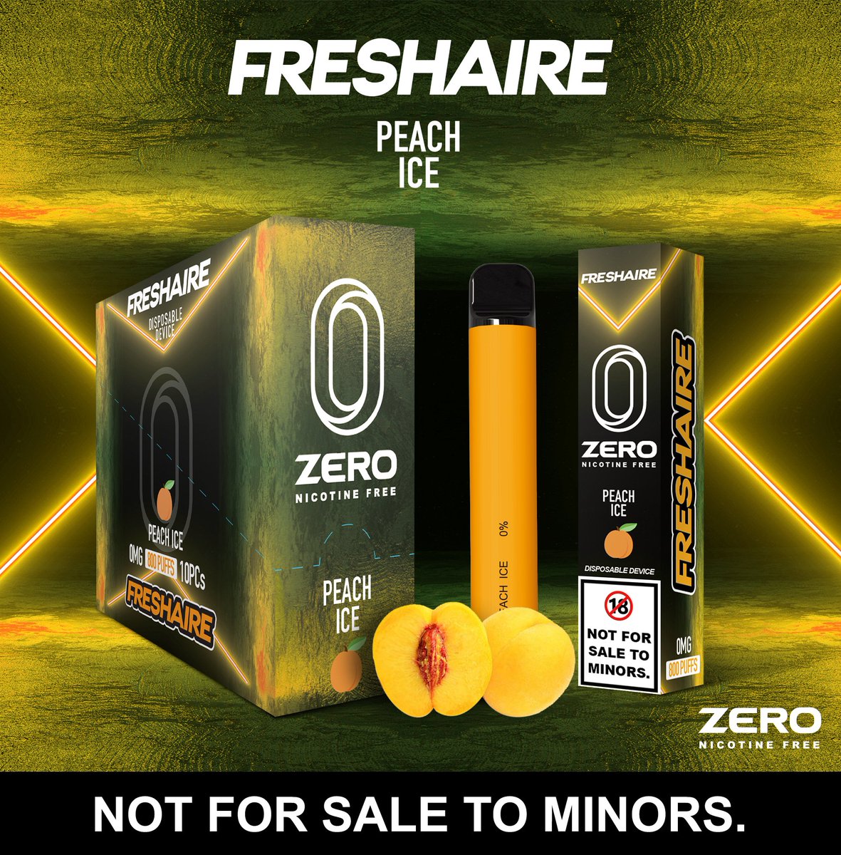 LULAvapeStore's tweet photo. 0 Nicotine vape products 800 PUFFS disposable vape peach ice flavor, enjoy more sweetness from peach.
#electroniccigarette #vape #ecig #vaping
#vapeusa #vapevietnam #vapeindonesia #vapeeurope #vapetricks #vapeusa #vapestore #vapeshop https://t.co/CNZ4kW79lS