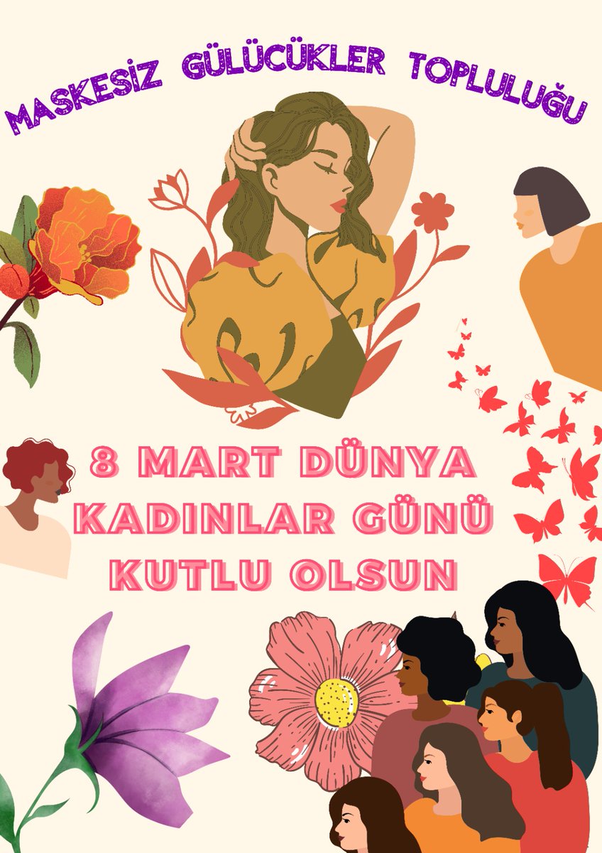#8martdünyakadınlargünü
#WomensDay 
#maskesizgülücüklertopluluğu
