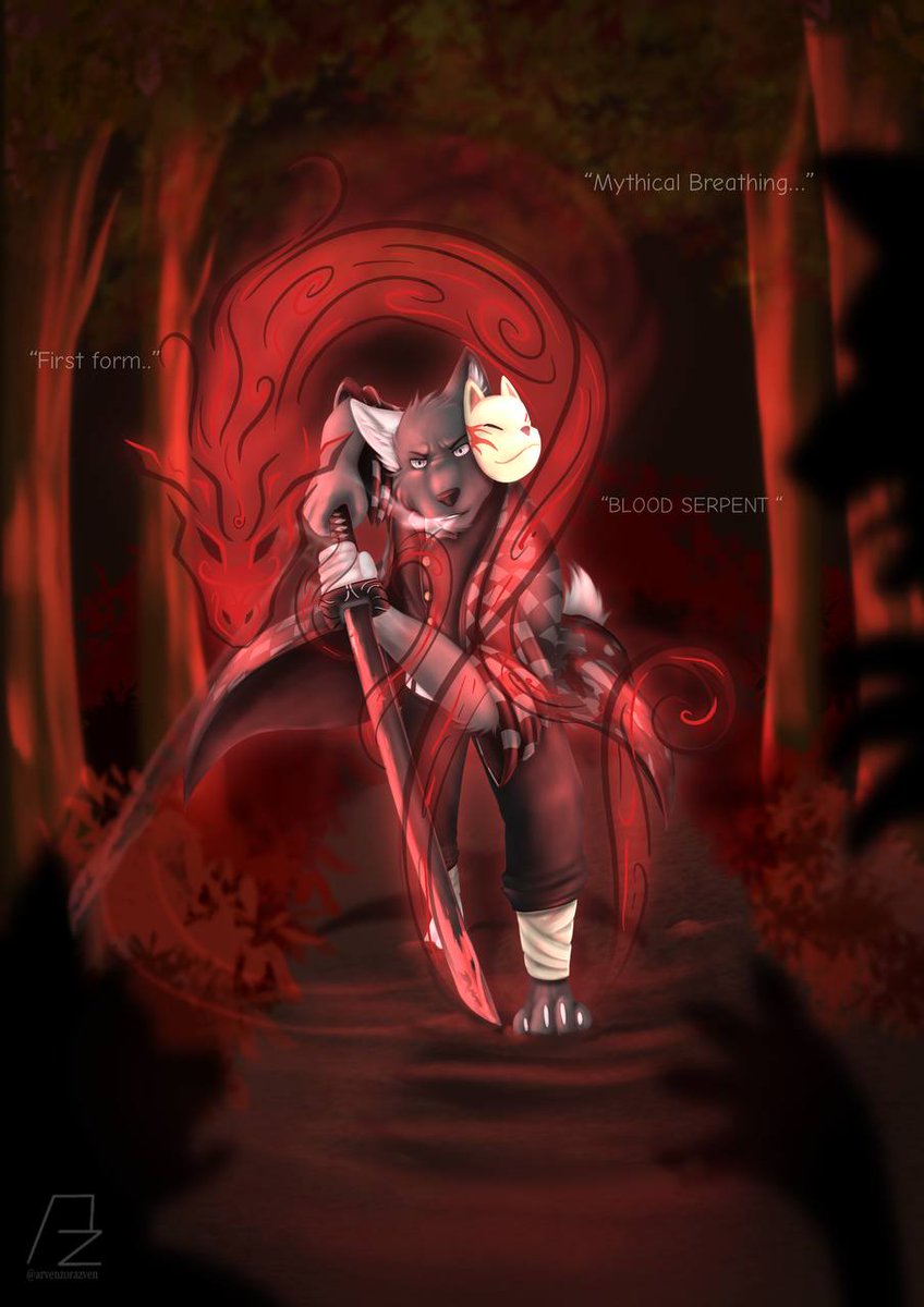 Arvenzorazven's tweet photo. The unknown Hashira 
Mythical breathing 

#DemonSlayer 
#kimetsunoyaiba https://t.co/J0IqeVm7rr