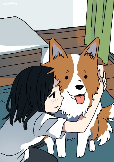 今日見た夢の絵
他人の家の犬を抱きしめる夢だったが、居心地がよかったので夢に戻りたい 