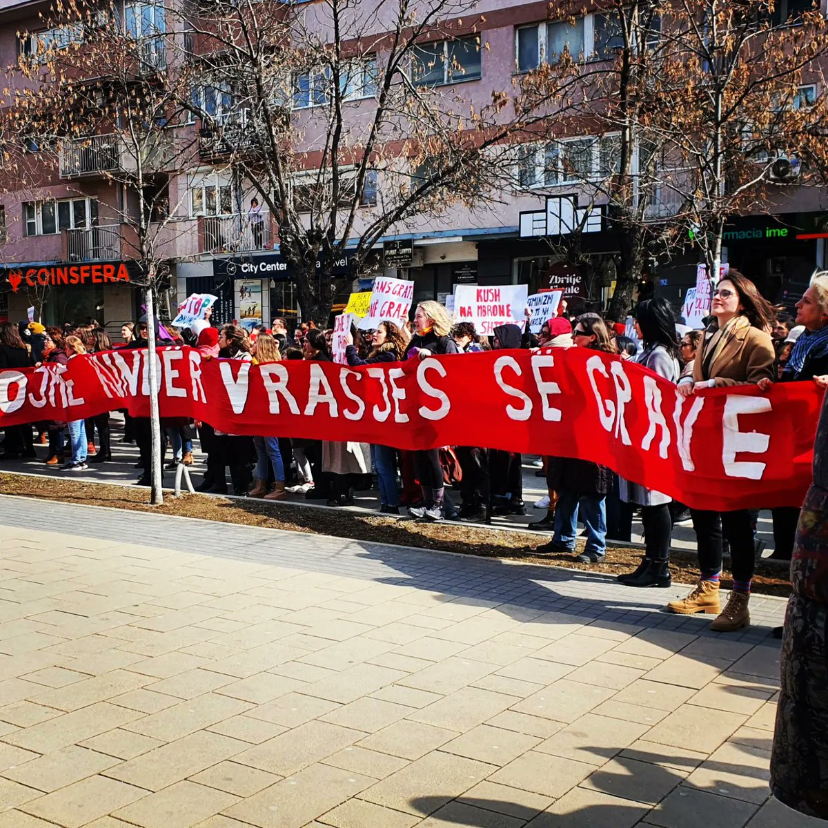 GrazetaMedia's tweet photo. 8 MarSHi, Prishtinë. https://t.co/UzSqaJGXi4