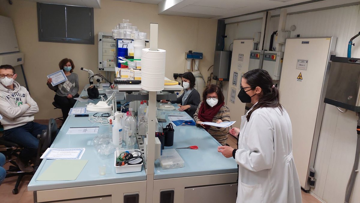 2013_caa's tweet photo. Seconda giornata del corso #entomologia sanitaria ai tecnici di #IREN Ambiente Spa dedicata alla classificazione di #zanzare e #flebotomi tenuto presso i #laboratori del @2013_caa https://t.co/lkXt6oGr3q