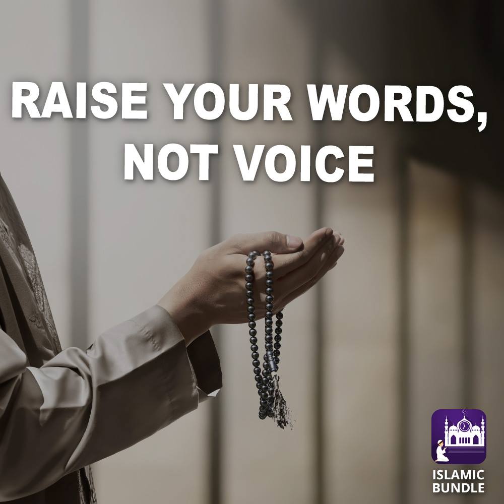 IslamicBundle's tweet photo. RAISE YOUR WORDS, NOT VOICE💢
Not a islamic bundle user yet? Download the app for Android or iPhone, it's totally free 💯
Android: 👉https://t.co/tncwZnHjo9
IOS: 👉 https://t.co/FcPxRJvoZg
Web: 👉https://t.co/vQNqgJuwwc
#islamicbundle #prayertimesapp #prayertimess #Qiblafinder https://t.co/jsRW03drZk