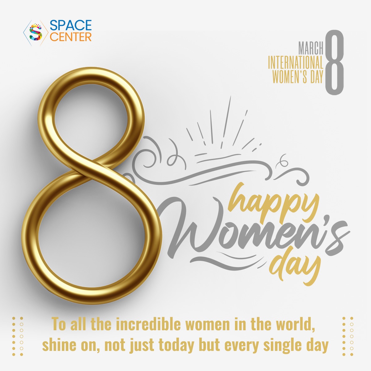 SpaceCenter360's tweet photo. "Where There Is Woman There Is Magic"

Happy Women's Day to all the magicians out there. 

#womensday #women #internationalwomensday #womenempowerment #womensupportingwomen #womenpower #womeninbusiness #strongwomen #womenempoweringwomen #happywomensday #womeninspiringwomen https://t.co/MCtDezdOAZ
