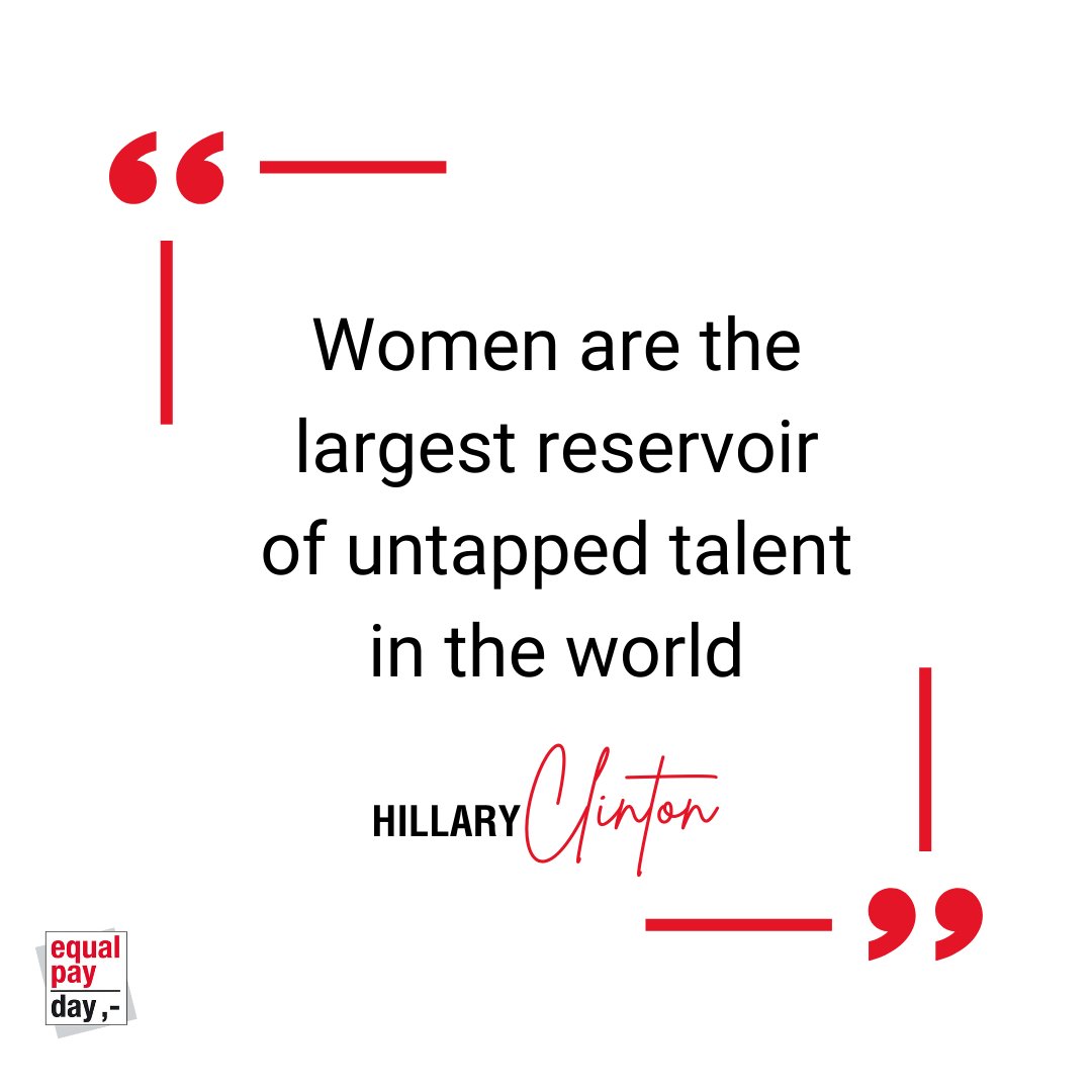 BPW_Germany's tweet photo. "Woman are the largest reservoir of untapped talent in the world." sagte #hillaryclinton am 5. April 2012
#weltfrauentag #inspirationalquotes #frauenandiemacht #proquote https://t.co/ZxzES1Dqfo