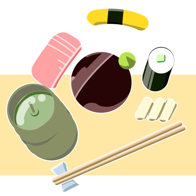 「sushi」 illustration images(Latest)｜20pages