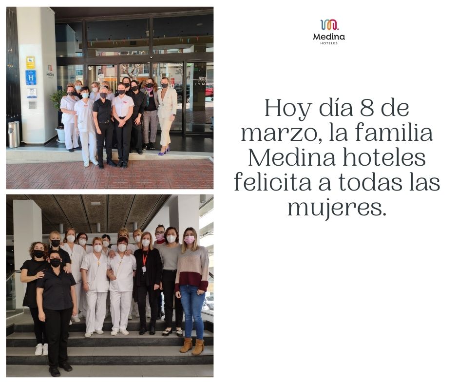 #medinahoteles #Diadelamujer