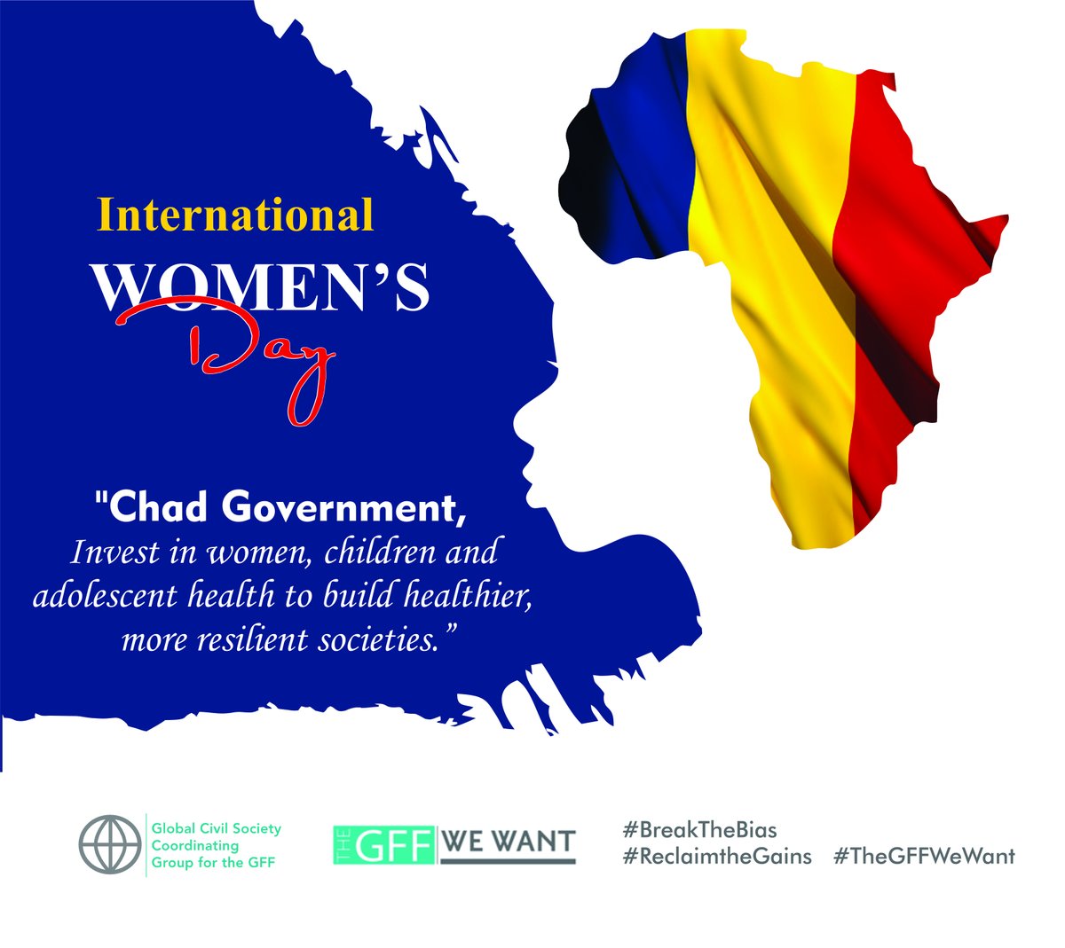 WACIHealth's tweet photo. #BreakTheBias (#RompreLesPréjugés) en célébrant les femmes et en agissant sur votre amour pour elles à travers une contribution à la campagne de mobilisation de ressources du @theGFF afin de garantir des progrès vers des systèmes de santé durables. #ReclaimtheGains #TheGFFWeWant https://t.co/fARbFqh2Oy