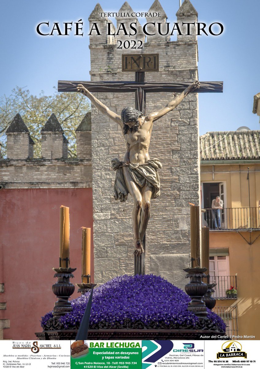 tccafeoficial's tweet photo. CARTEL 2022 DE LOS TERTULIANOS 
#CAFEALASCUATRO

@elllamadorcsr @LaPasion7TV @CadenaSERAnd @CanalSurRadio @CharoPadilla1 @joselinde74 @GRayoVictor #SevillaHoy #SSantaSevilla22 #SemanaSanta #SemanaSanta2022 @Hdadestudiantes https://t.co/1YLFhFBpur