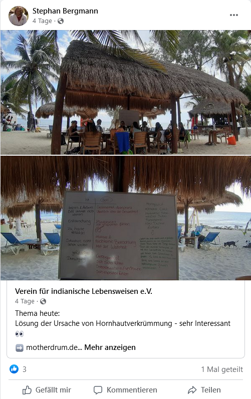 BRechercheteam's tweet photo. So sieht das übrigens aus, wenn das weiße Wohlstandsgesocks wie #StephanBergmann einen auf "indianische Lebensweise" macht. Seminar unter Palmen, Sandstrand mit Cocktails. Das Seminar ohne Unterkunft & Flug: 800,00 Flocken zzgl. täglicher Verpflegunspauschale: 30,00 Euro #Mexiko https://t.co/RdhUGDWzTN