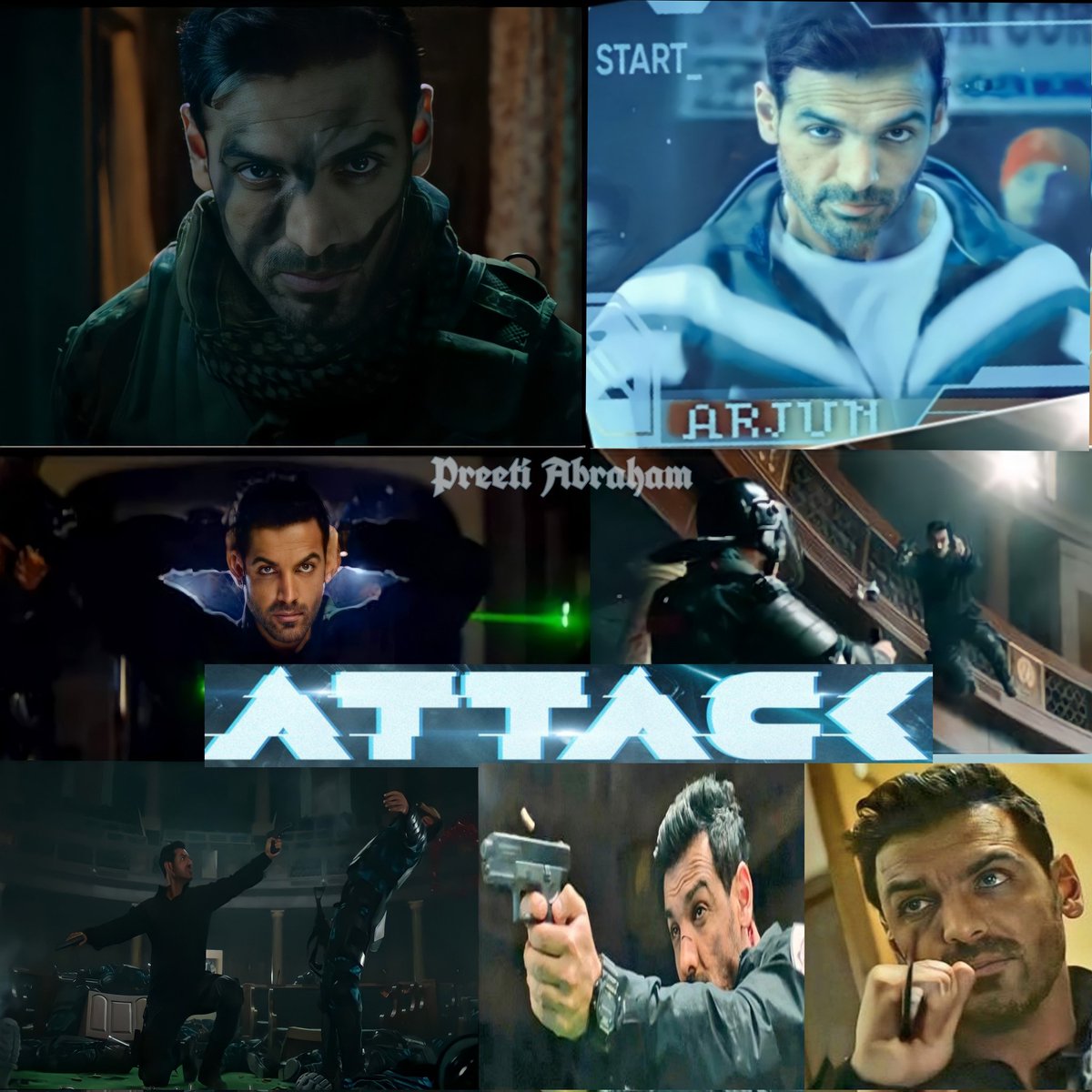 John Abraham Action+ Powerful BGM + Lakshyaraj Anand Direction what a  bang on #ATTACKtrailer this movie is gonna be epic experience in bollywood.

ATTACK will be a ever seen CYBORG SCI FI action movie in Indian Cinemas @TheJohnAbraham the first Indian super hero is damn terrific