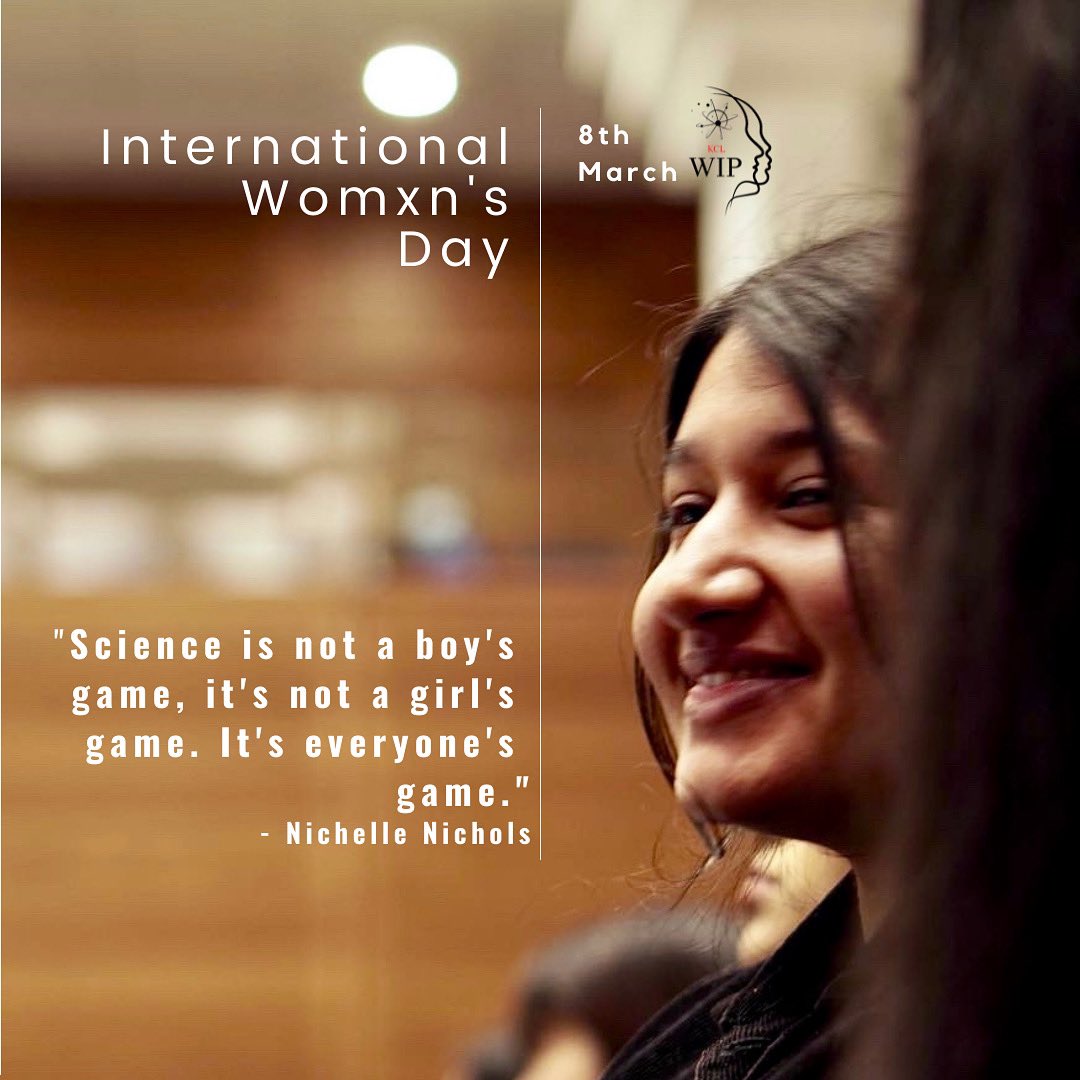 Happy International Womxn’s Day ❤️

“Science is not a boy’s game, it’s not a girl’s game. It’s everyone’s game.” - Nichelle Nichols, former NASA Ambassador and Star Trek actress 💫

#internationalwomensday #iwd #womxninphysics #kclwip