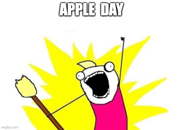 You know what today is? #AppleEvent day!