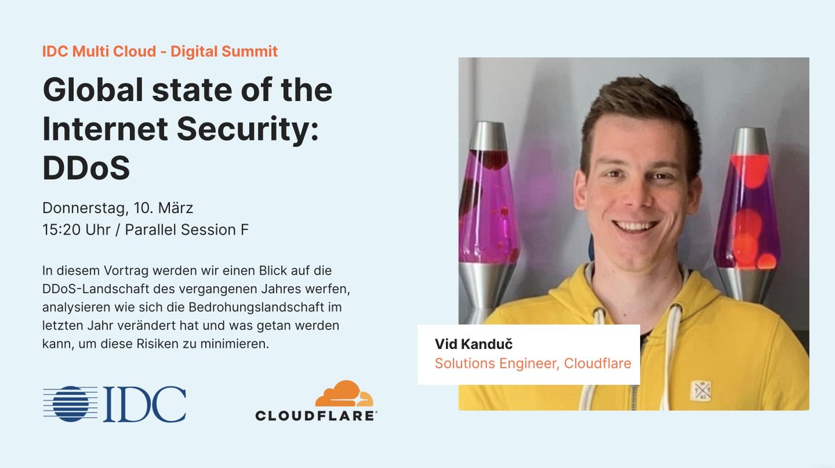 Dieser Vortrag mit Vid Kanduc zeigt Einblicke in die #DDoS-Bedrohungslandschaft des letzten Jahres und was getan werden kann, um diese Risiken zu minimieren. #cybersecurity cfl.re/3pP8tbZ
