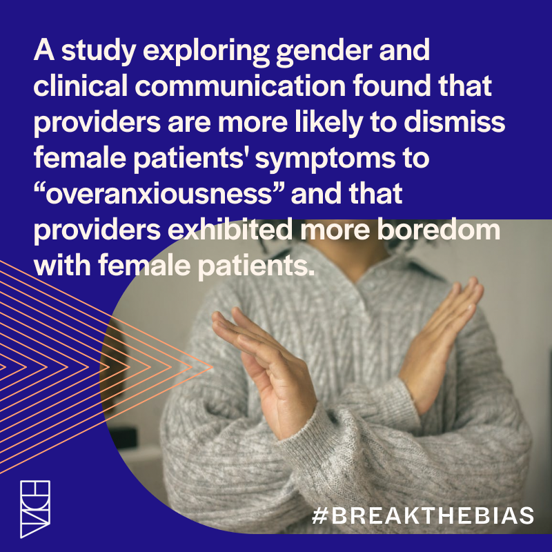 #InternationalWomensDay2022 is focused on breaking the bias across all systems of power, including healthcare. That's why we give providers the tools they need to deliver a healthcare experience that treats every patient as an individual via Spora Institute training #BreakTheBias