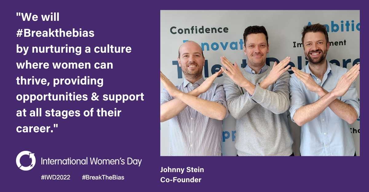 KeystreamR's tweet image. Male allies are key if we are to #Breakthebias.
Yes, our Founders are both men, but by creating an inclusive culture which enables women to thrive, they are playing their part. #IWD22 #Internationalwomensday #IWD