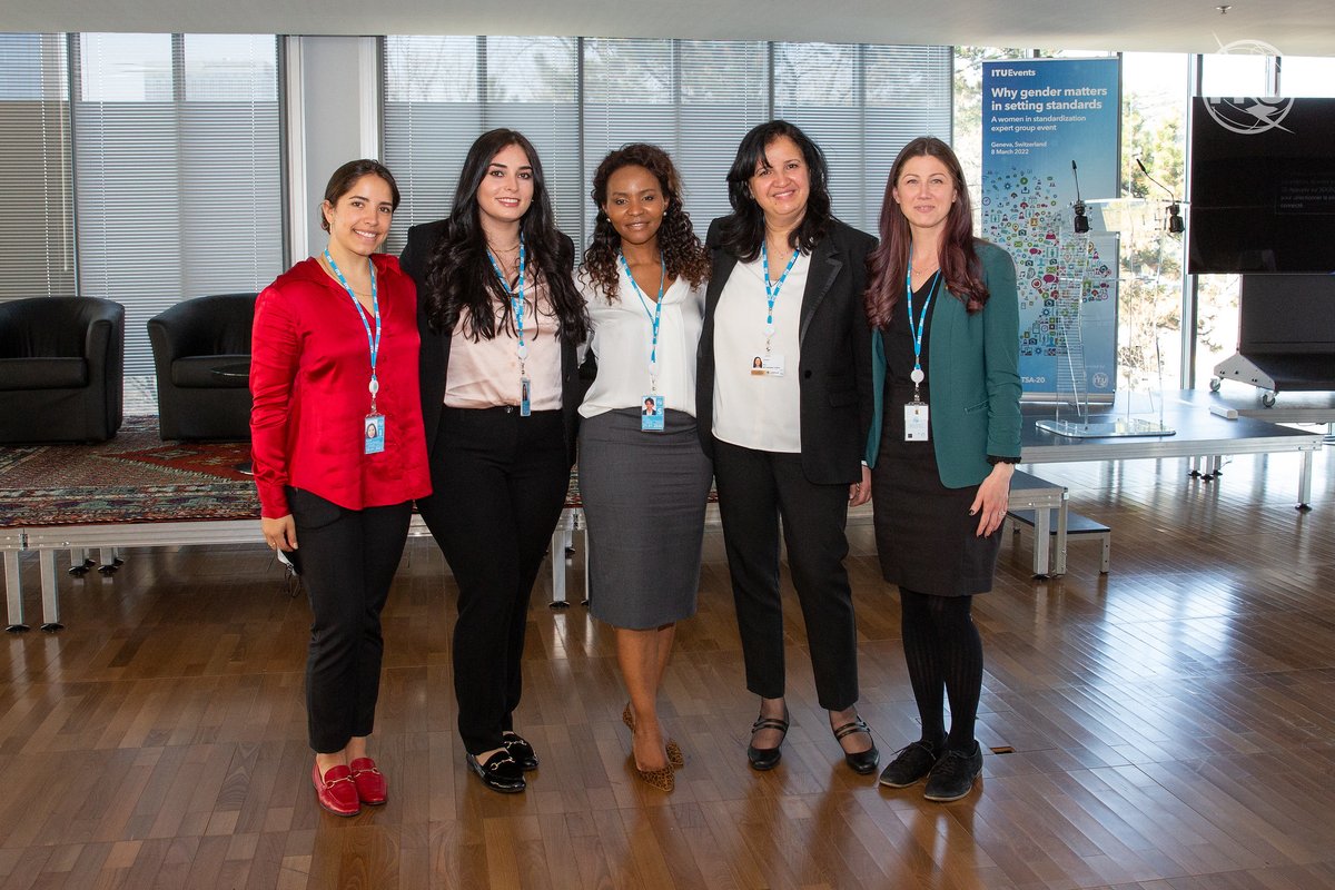 Happy International Women's Day! #IWD2022   
Great to speak with #WomeninStandardization Expert Group #WISE Chair at @ITU #WTSA20 today + to hear of new commitments for action on #genderequality! Event photos here: flickr.com/photos/itupict…
