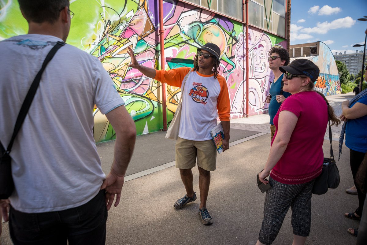 The #VitryStreetArtTour aims to promote #StreetArt by involving both the inhabitants and tourists. The <a href="/VitryNUrbaine/">Vitry'N Urbaine</a> association works in collaboration with a network of local actors in order to develop a professional #touristoffer.
🎨Bandi  
📸A.Laurin