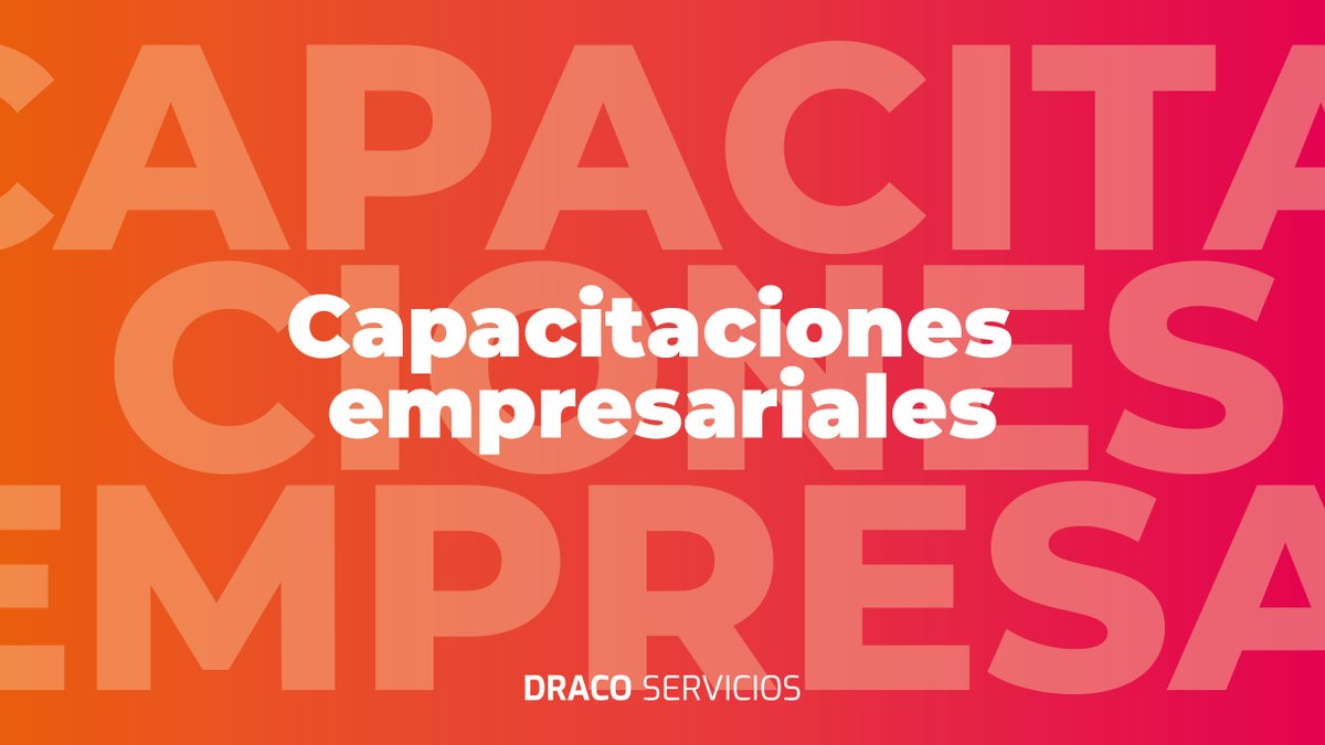 La capacitación empresarial es la clave para mejorar el desempeño laboral de los colaboradores y a su vez de la empresa. La capacitación es un derecho y una obligación. #capacitacionempresarial #capacitación #dracoservicios #beneficiosempresariales