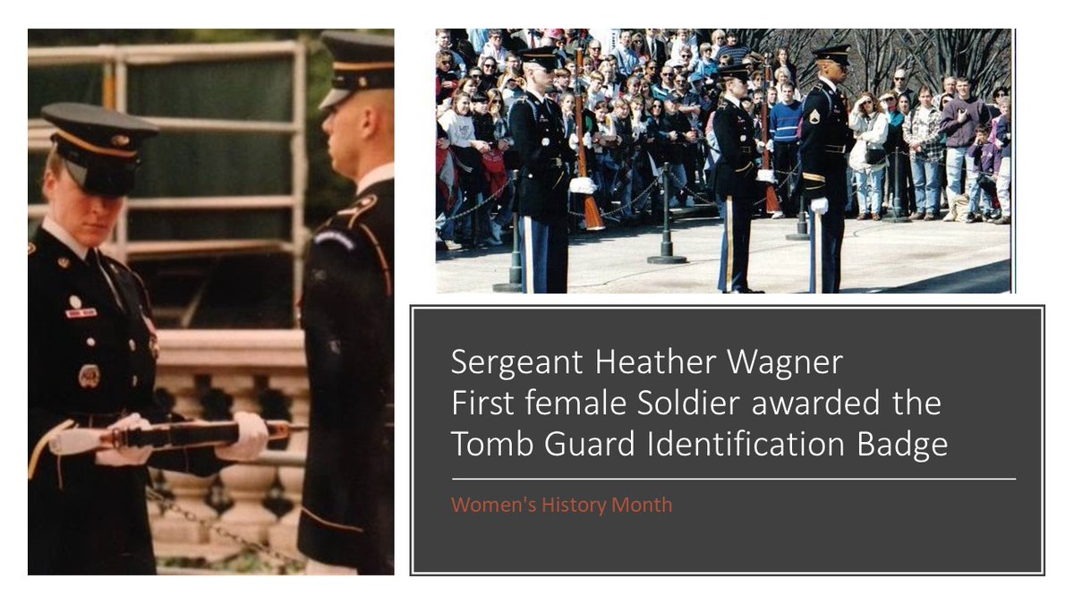 Leader, mentor, and trailblazer #WomensHistoryMonth <a href="/USArmy/">U.S. Army</a> <a href="/OldGuardHistory/">Old Guard History</a> <a href="/womensmemorial/">Military Women’s Memorial</a>