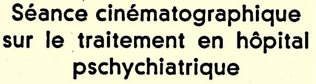 RaphaelTinguely's tweet photo. Nouveau billet de blog via @hypothesesorg : « Diffusion helvétique du film “L’Hôpital psychiatrique” (1957) du Vinatier de Bron » #histpsy #mentalhygiene #usefulcinema #Vinatier #Perreux #JacquesSchiltz ➡️ https://t.co/py86LTiKui https://t.co/PR4O2ONMrl