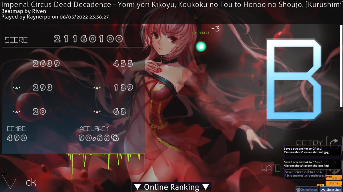 raynerpo's tweet photo. 2ND 8 STAR PASS AND ITS FRICKING YOMI YORI https://t.co/pGXznovf2f