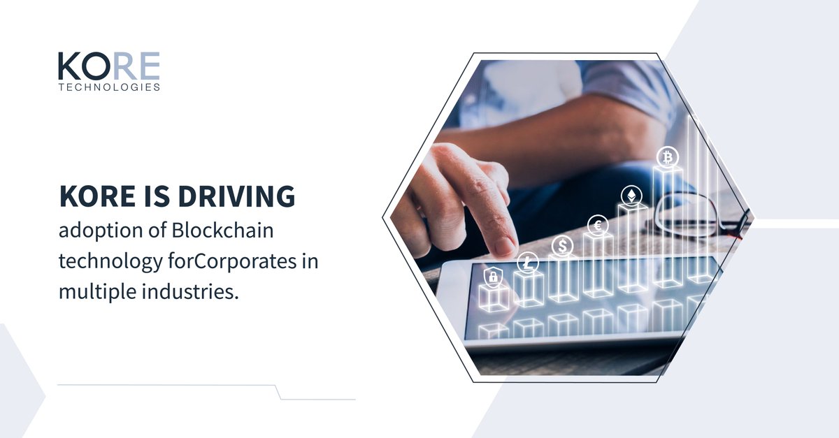 KORE Technologies looks forward to driving the success of its clients by building, integrating and hosting trust-critical systems for digital assets. We empower our clients in their adoption journey. ​
 #financialinstituitions #digitalassets #tokenization #blockchain