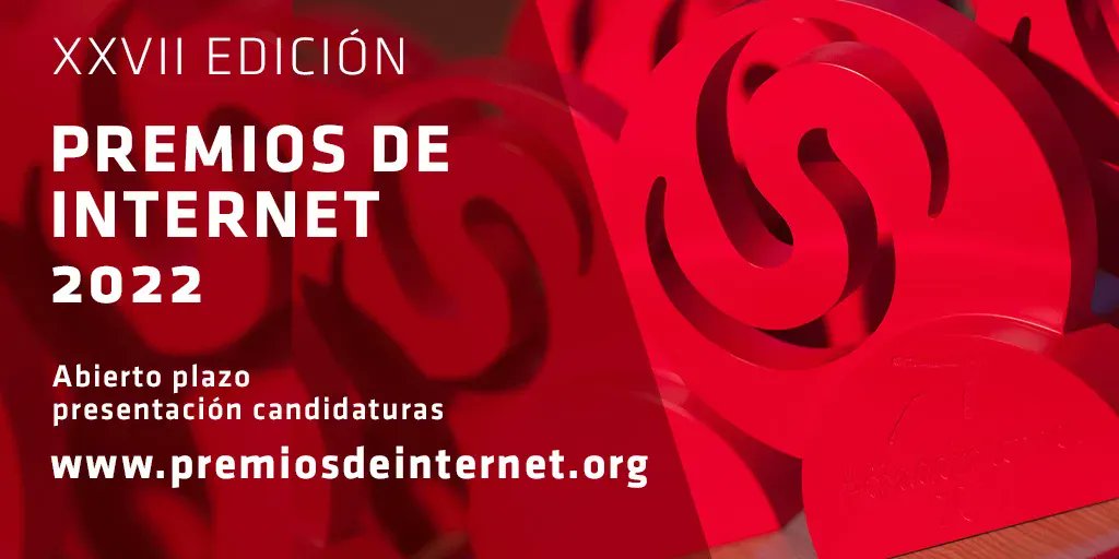 IAB_Spain's tweet photo. ¡Ya está abierta la convocatoria a los Premios de Internet 2022!

Si conoces alguna iniciativa en materia de Transformación Digital, Emprendimiento e Investigación o Envejecimiento Saludable puedes presentar la candidatura hasta el 31 de Marzo en https://t.co/CV12XuXVek 
#ddi2022 https://t.co/04u6M8HEmu
