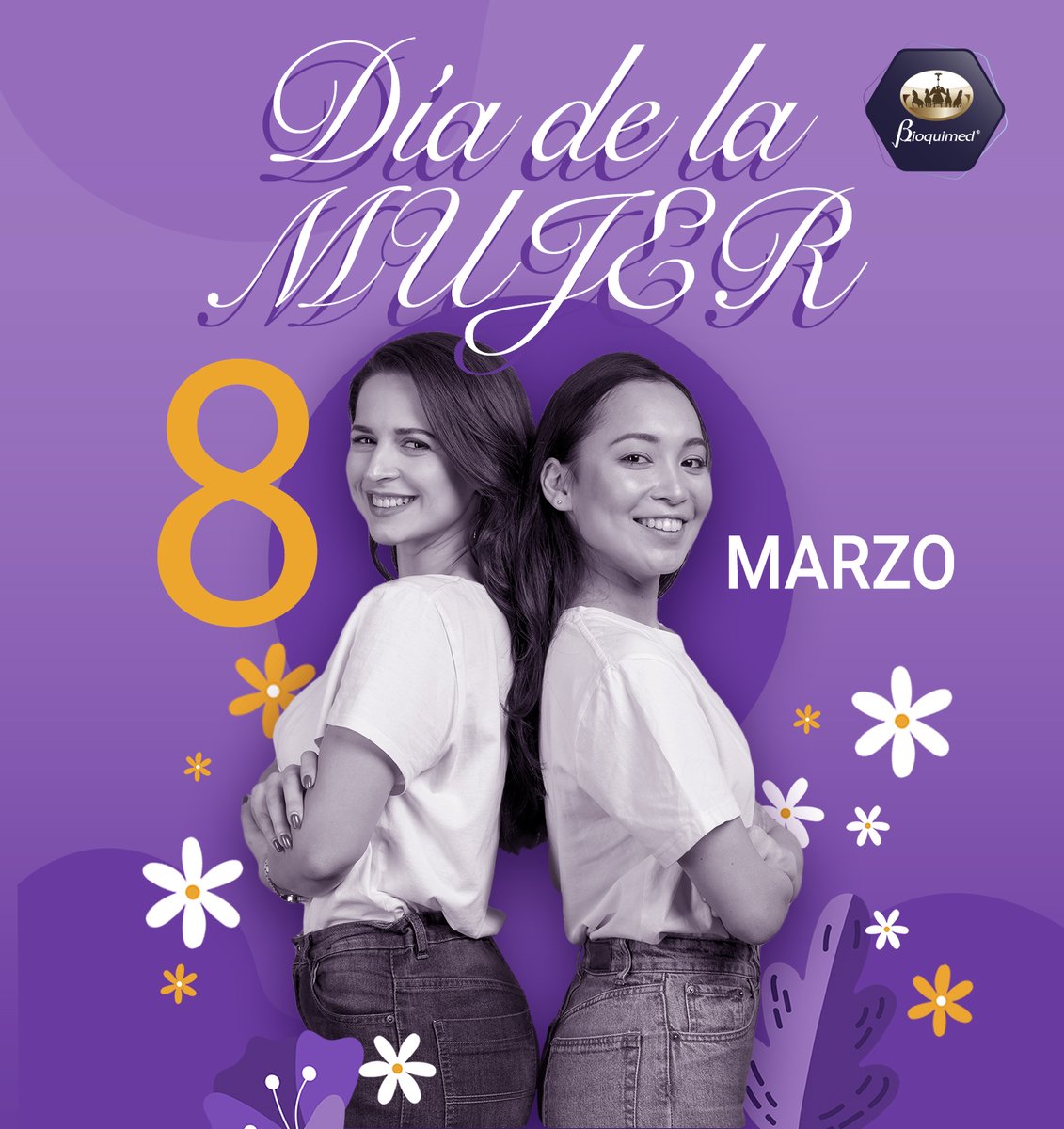 Bioquimedmx's tweet image. Nos unimos a esta fecha representativa, queremos generar conciencia y visibilizar los problemas a los que se enfrentan todos los días ¡Unámonos a la lucha de las mujeres y cuidemos nuestra salud mental💜 #8M #DiaInternacionalDeLaMujer #MesDeLaMujer #BioquimedCuidaTuSalud