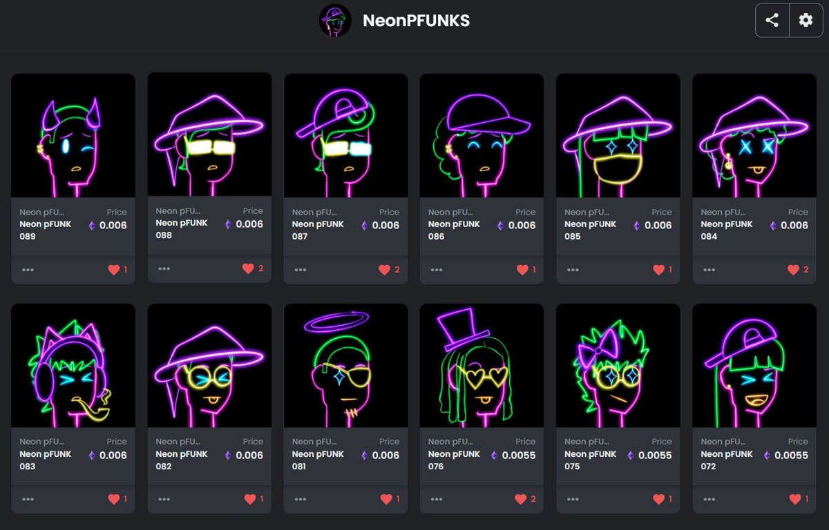 WorkingDog303's tweet image. 🟡Neon Pfunks! 
💪only 12 Left from last drop!

🔥78 SOLD 
🚀52 Owners

check this collection here⬇️
opensea.io/collection/neo…

#NFTcollection #NFTcollectors #NFTproject #NFTcommunity #NFTs #NFT #NFTart #NFTdrop #newnftdrop #NewNFT