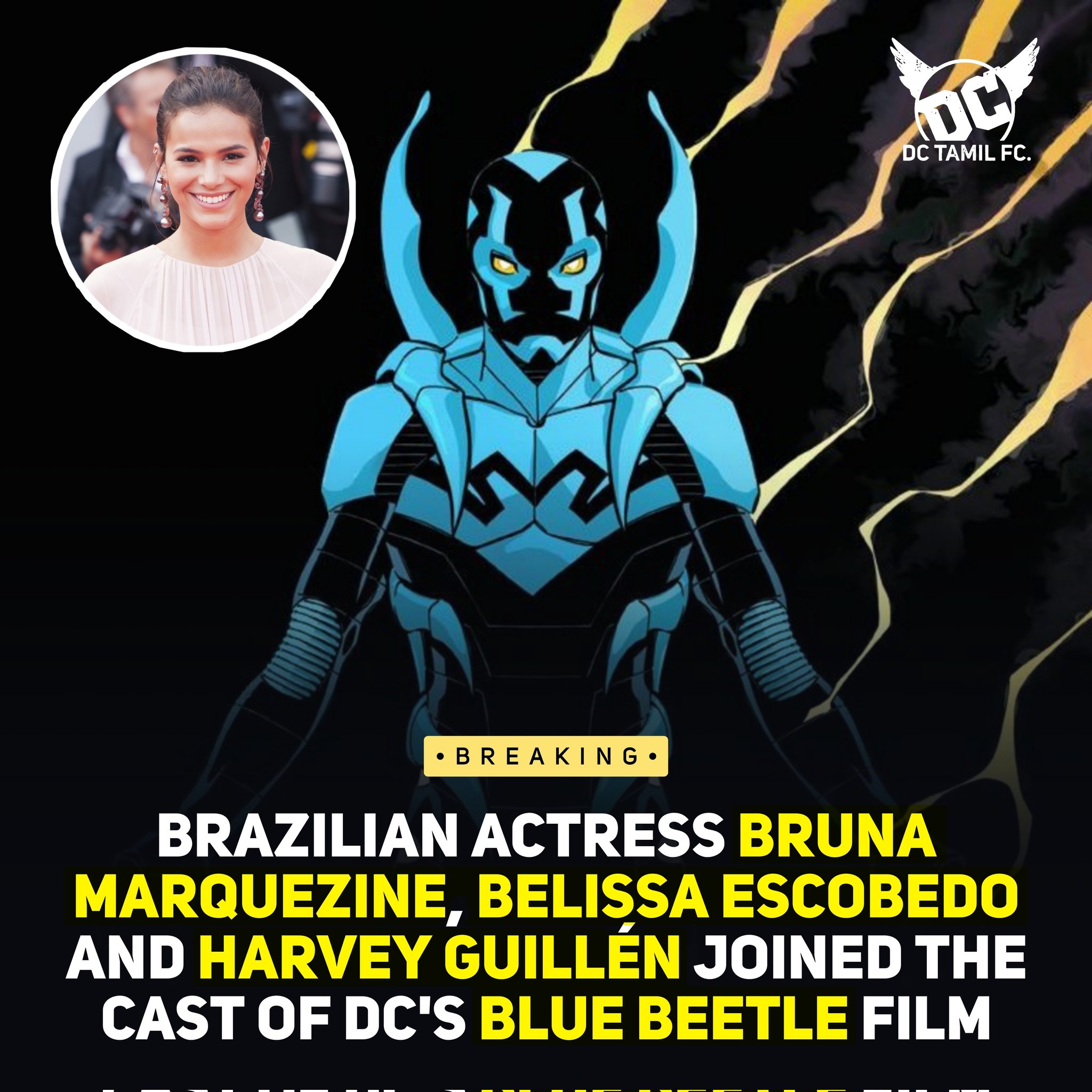 Bruna Marquezine joins the DC Universe with Blue Beetle