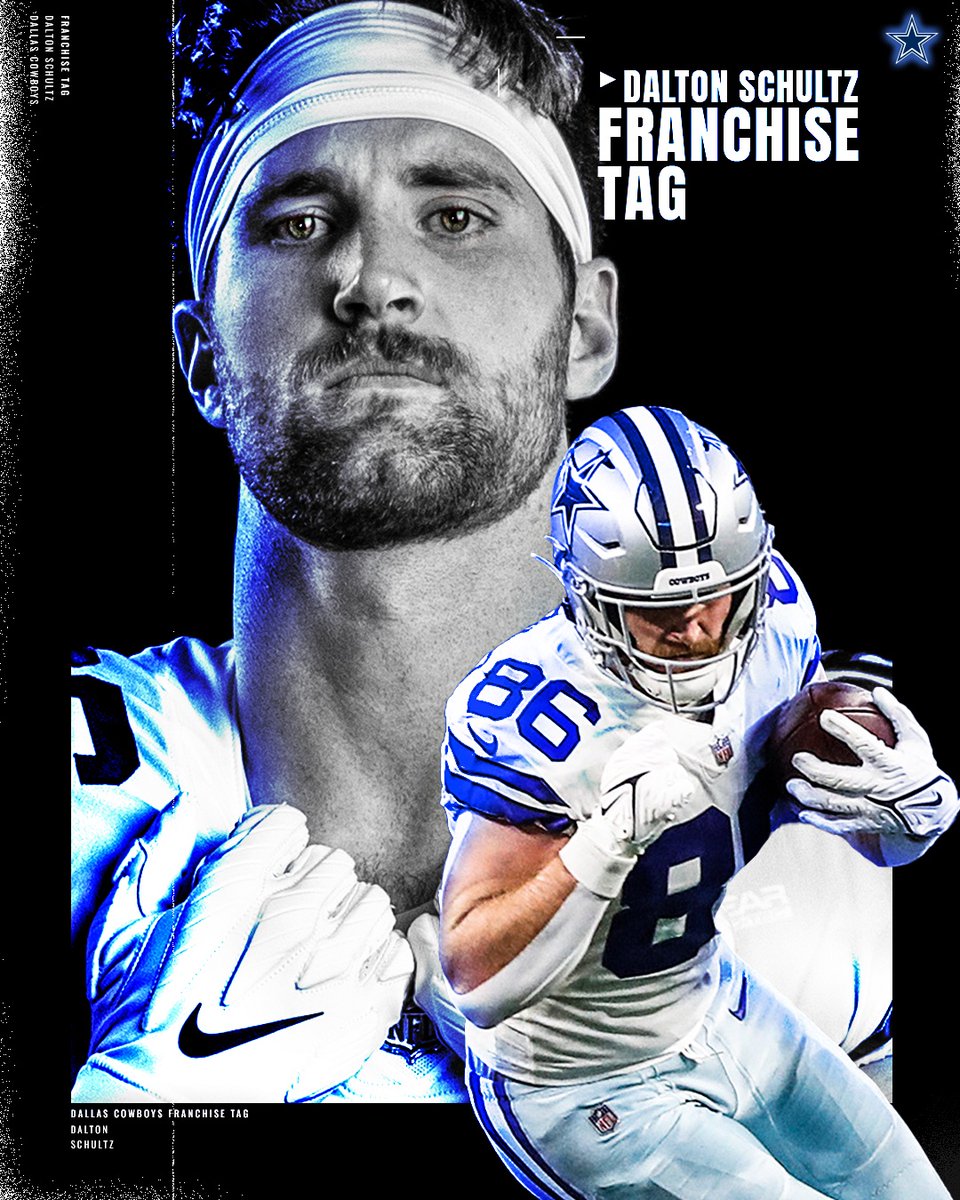 dallascowboys's tweet image. The #DallasCowboys have officially placed their franchise tag on Dalton Schultz.