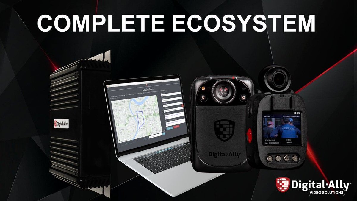 DigitalAllyInc's tweet photo. Digital Ally's complete ecosystem of evidence capturing devices allows you to seamlessly connect multiple devices and store all data on one, centralized platform #technologyecosystem #bodycameras #software https://t.co/7iv9JPUlcj