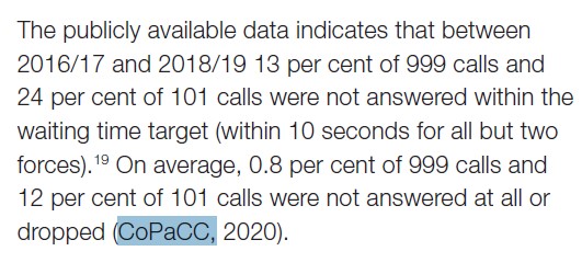 Great to see the <a href="/CoPaCC/">CoPaCC</a> <a href="/PolicingInsight/">Policing Insight</a> Police Contact Management: Demand Analysis Report referenced in the Strategic Review of Policing Report @PolicingReview. For more insights see our report here:
policinginsight.com/reports/police…
