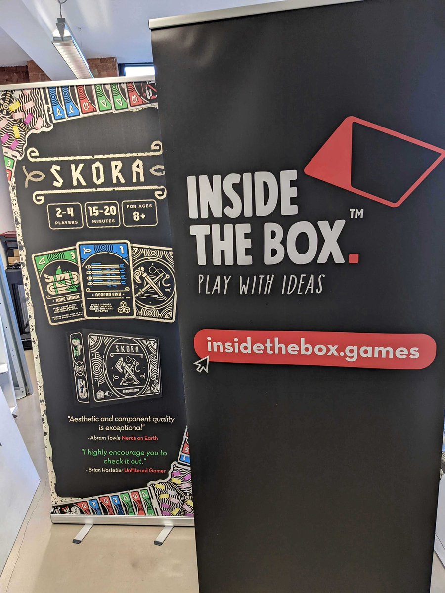 Inside the Box 🎲 (@itbboardgames) on Twitter photo Our new Banners have arrived. The Vikings are coming <a href="/aireconuk/">AireCon - NW: Aug / West: Oct / X: March</a>! #skora #AireCon #boardgames #tabletop Our new Banners have arrived. The Vikings are coming <a href="/aireconuk/">AireCon - NW: Aug / West: Oct / X: March</a>! #skora #AireCon #boardgames #tabletop