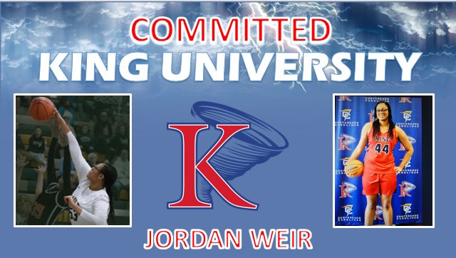 I'm very excited to announce that I will be continuing my academic and athletic career at King University!
I would like to thank my coaches, teammates, friends, and family for supporting me throughout my basketball career. 
#kingtornado @king_wbb