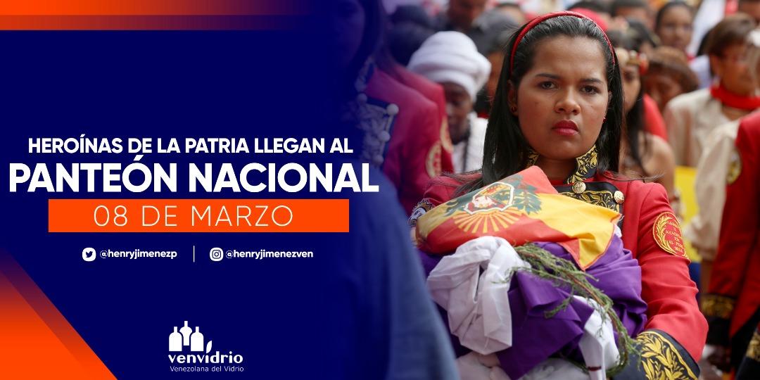 Hoy recordamos que hace 5 años llegaron mujeres de temple y compromiso al Panteón Nacional: Matea e Hipólita Bolívar, Apacuana y Josefa Camejo, valientes féminas que sumaron al crecimiento y defensa de la Patria. ¡Gloria a su legado!