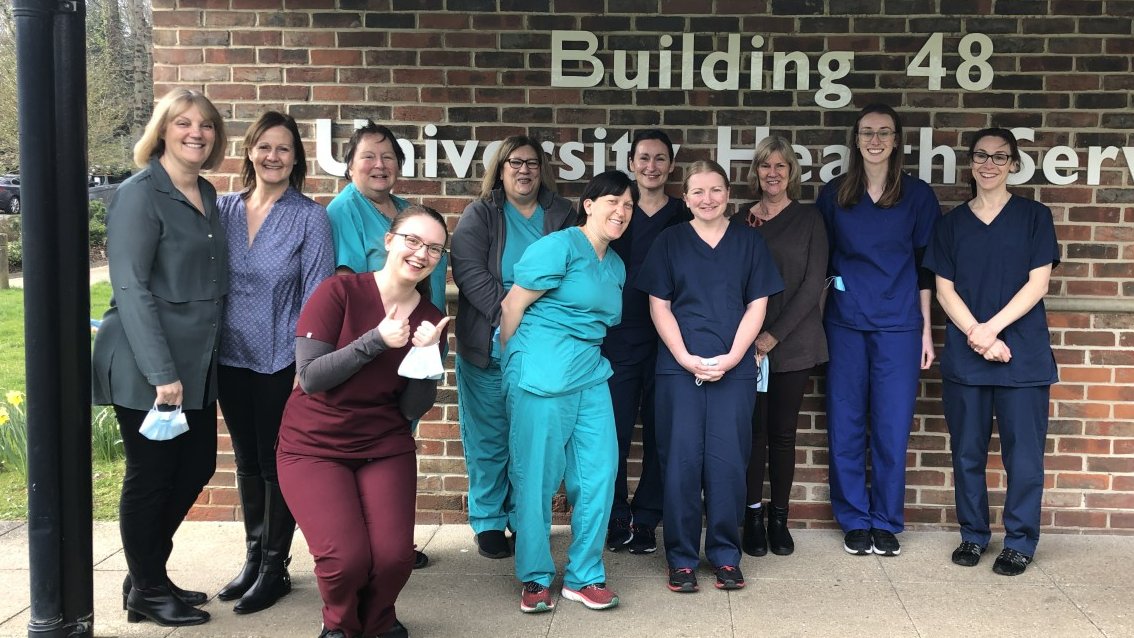 UnivHealthServ's tweet photo. We are hugely proud of all the women who are a part of the team at the surgery.

Covering admin and reception, clinical and non-clinical and our practice manager, Wendy, at the helm.

Today is for those who have shaped us for the better. Thank you 🔥👏

#InternationalWomensDay https://t.co/BQ3T4lSZ4y