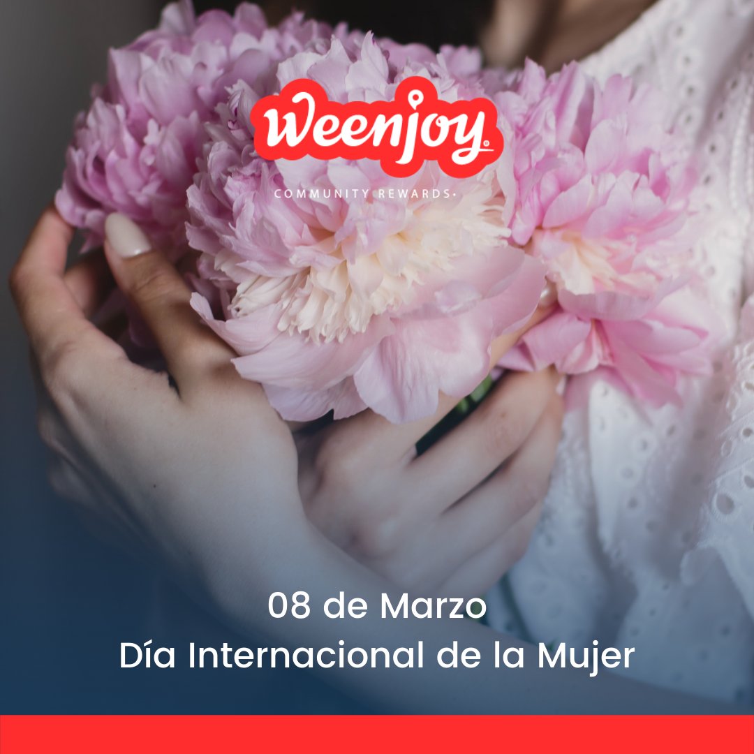 WeenjoyCom's tweet photo. Weenjoy reconoce y felicita a todas las mujeres en el #DíaInternacionalDeLaMujer por el trabajo y la admirable entrega en los distintos ámbitos de la sociedad dando siempre lo mejor de sí.

 ¡Felicidades! 🌷

#CommunityRewards #Weenjoy #WeenjoyPartner #Marzo https://t.co/x2mLI1uaE9