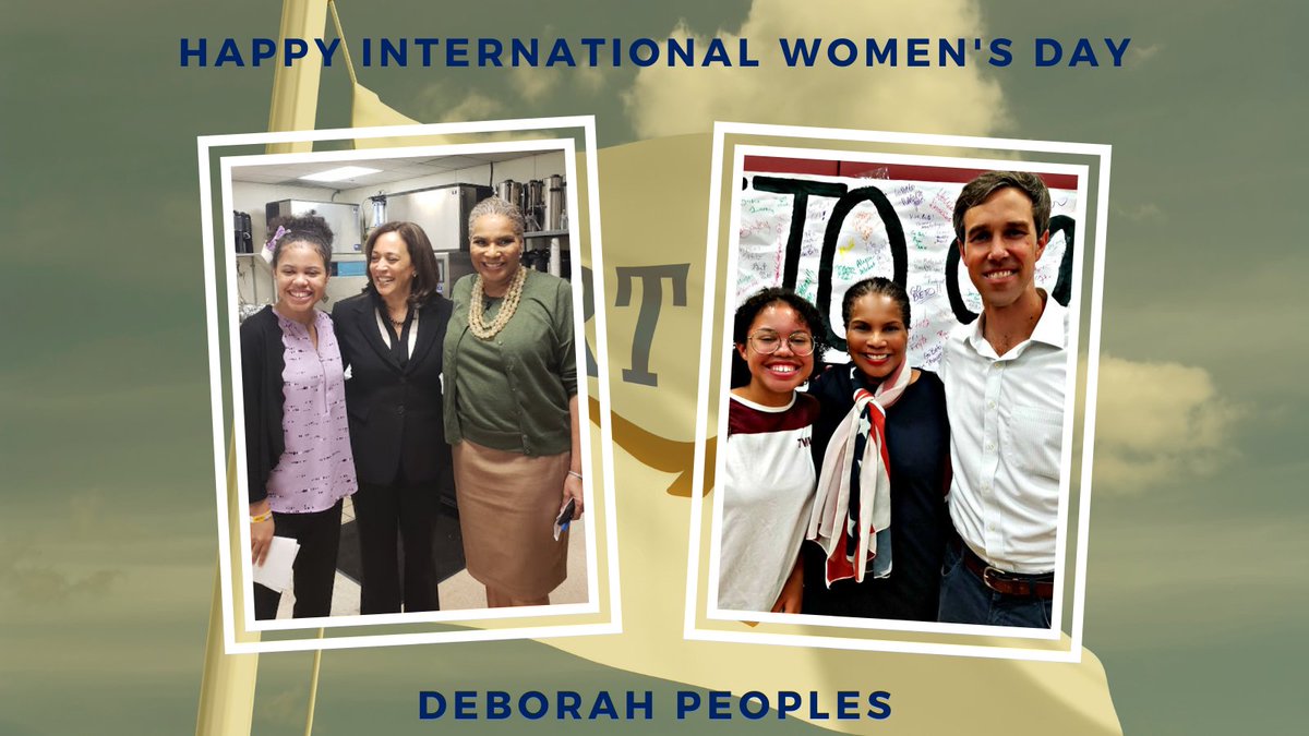 HTaylorSchlitz's tweet image. My 5th #GreatTree is #FortWorths @DeborahWPeoples. Being able to learn from her &amp;amp; watch as she demonstrates how to standup for our values &amp;amp; fight for equality has been a blessing. She is really vested in helping young ppl prepare to lead. Thankful to have her in my village.