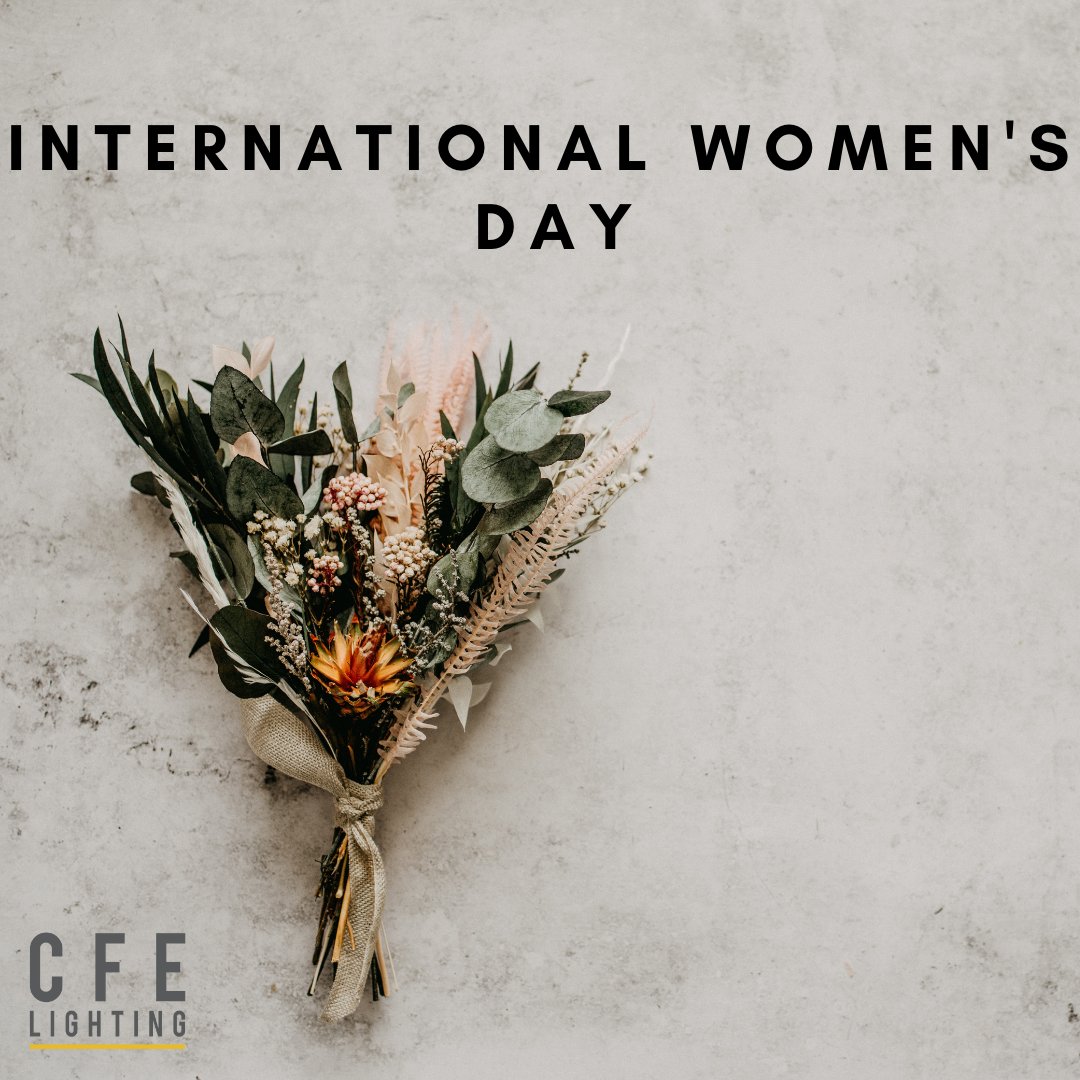 CFELighting_'s tweet photo. Happy international women's day! CFE Lighting would like to take a moment to give thanks it's wonderful female employees, who work incredibly hard to make the company a success. 

#internationalwomensday #female #LEDlighting https://t.co/fwTxbum48a