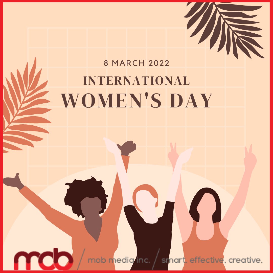 MobsterCreative's tweet photo. Happy International Women's Day!
.
Cheers to all the women making a difference in the world! 
.
#MOBsters #MOBstercreative #MOBMediaInc #AdvertisingAgency #internationalwomensday https://t.co/Fm3HfVEQri