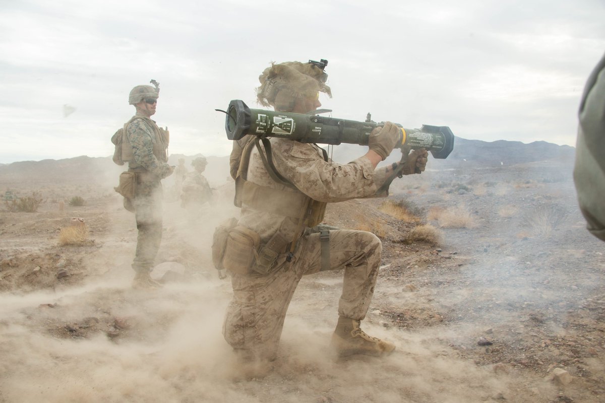 MCAGCC29Palms's tweet photo. #Marines with 3d Battalion, 7th Marines, @1st_Marine_Div, engage targets and hold defensive positions during their Marine Corps Combat Readiness Evaluation on the Combat Center, Twentynine Palms, #California. https://t.co/7aC34Wb5v7