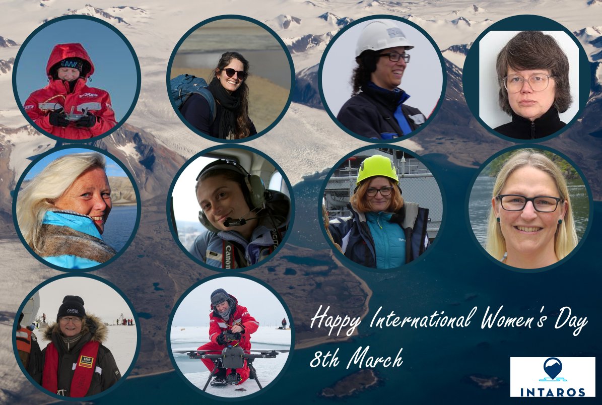 IntarosProject's tweet image. Happy #InternationalWomensDay to all the amazing #women of #INTAROS and across the #Arctic, in #science, in #business, in #communities. #WD2022 #BreakTheBias