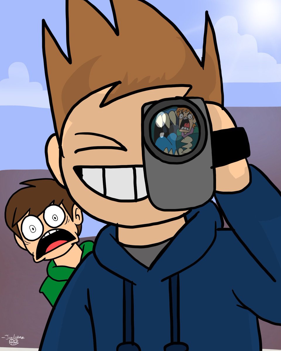 Daily Eddmatt on X: On 6/18/21 the official Eddsworld account posted this  drawing which shows Matt carrying Edd,and Tom carrying Matt,but it also  shows Matt smiling at Edd while he holds a