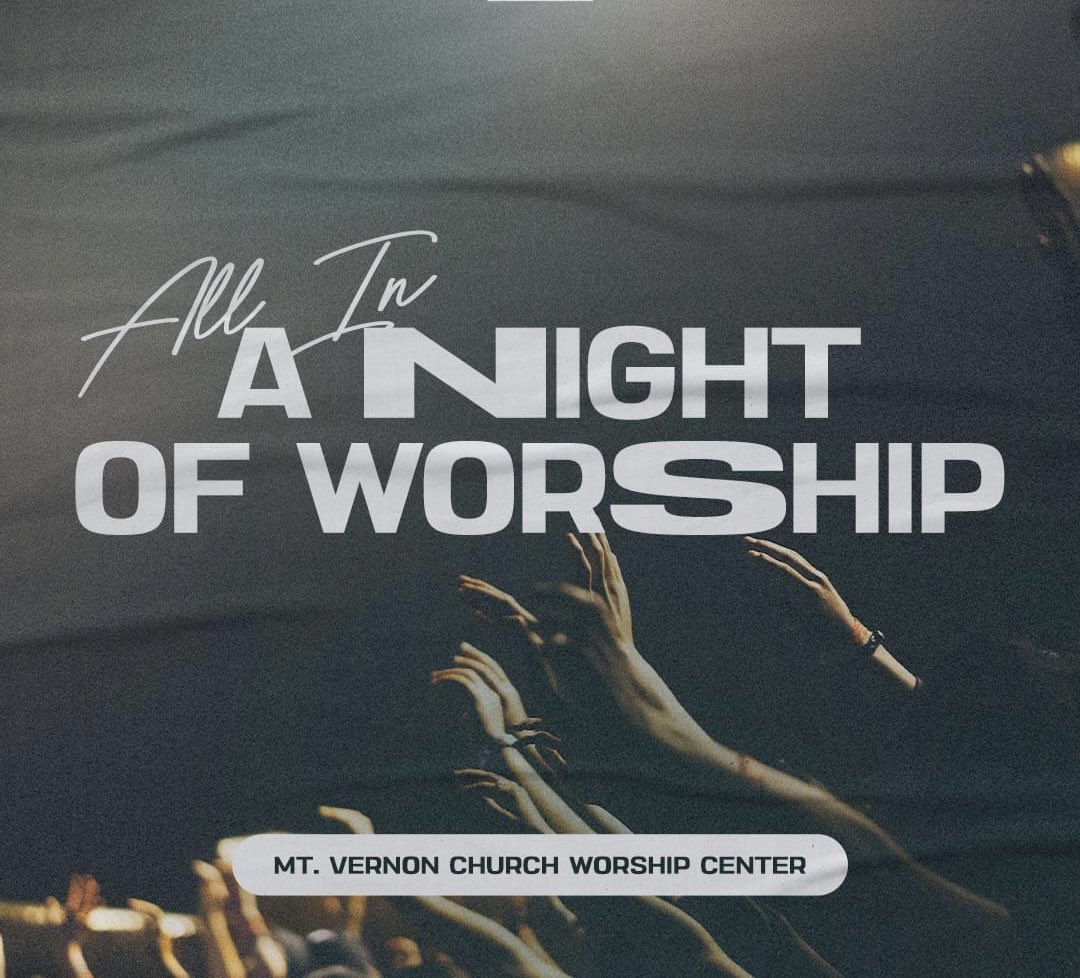 mtvchurch's tweet photo. You’re invited to take a 60-minute break from your busy schedule and join us on Wednesday, March 9, at 7pm for "All In – a night of worship and praise." Bring a friend and your singing voice! https://t.co/5abBnqmTnG