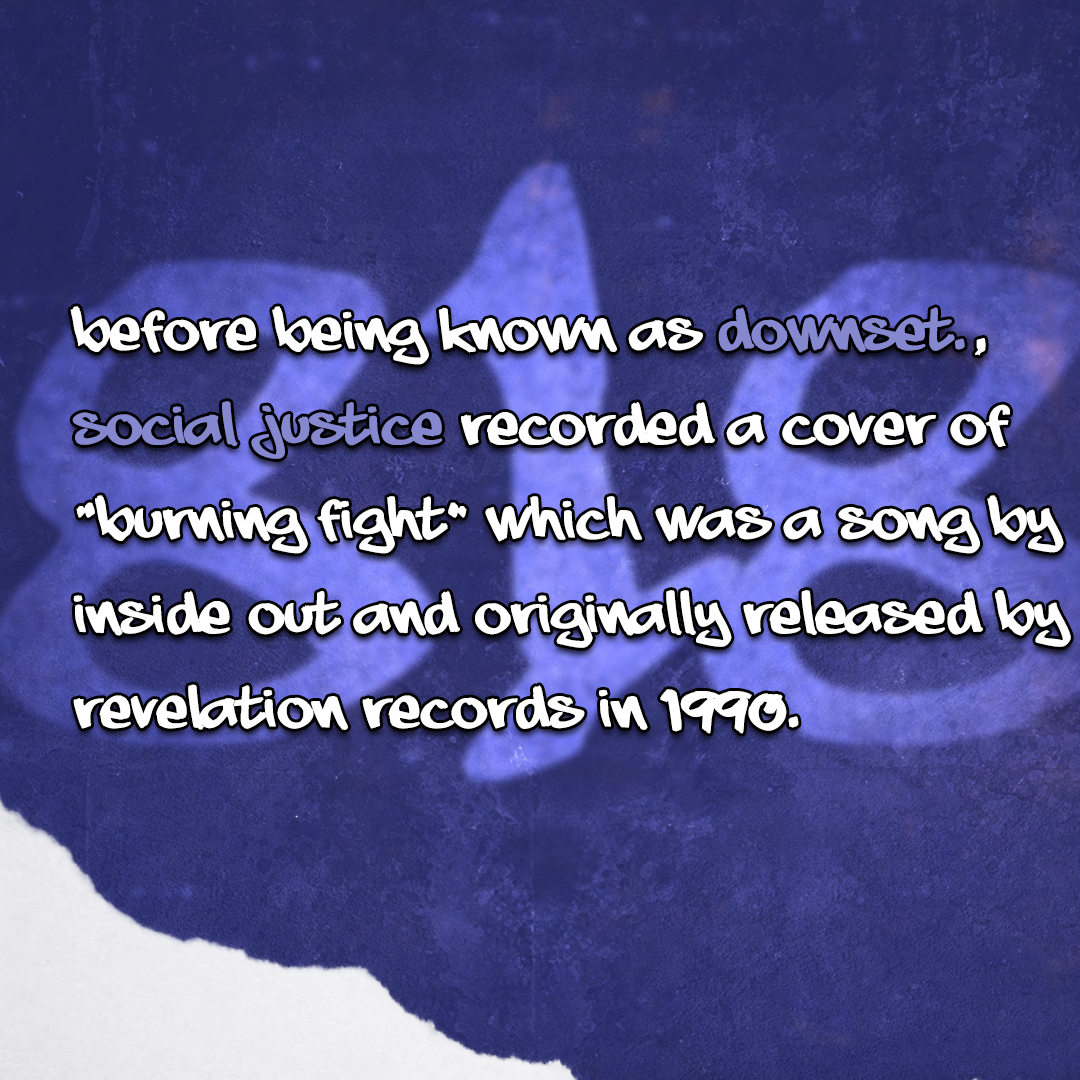 Inside Out was an early 90’s Hardcore band on Revelation Records featuring Vic DeCara and Zack De La Rocha. Check out this live performance of downset. covering “Burning Fight” by Inside Out in 1996 while touring St. Louis!

📹: youtu.be/OfqhkDzKkV0