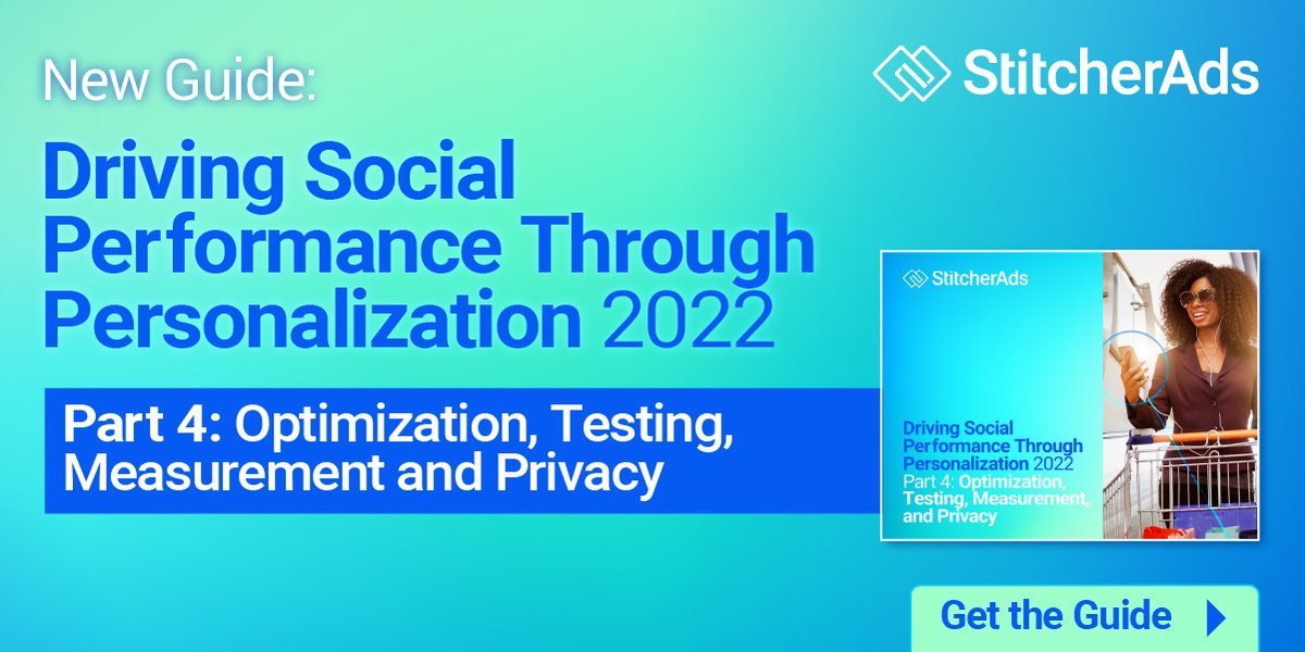 So your beautifully personalized ads are up and running…. Now what? Check out the 4th part of our series, Driving Social Performance Through Personalization Optimization, Testing, Measurement, and Privacy for tips, tricks, and best practices. 
hubs.la/Q015CGwj0